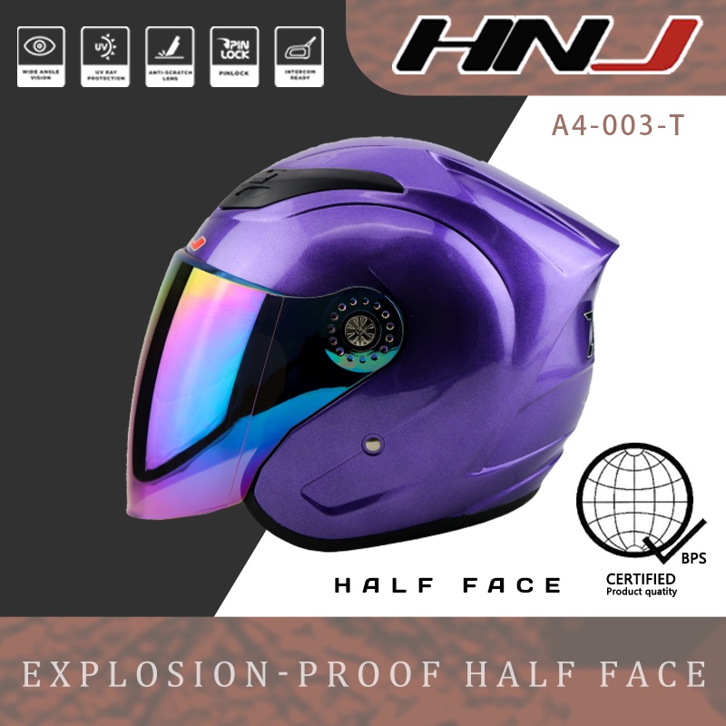 Womens half deals motorcycle helmet