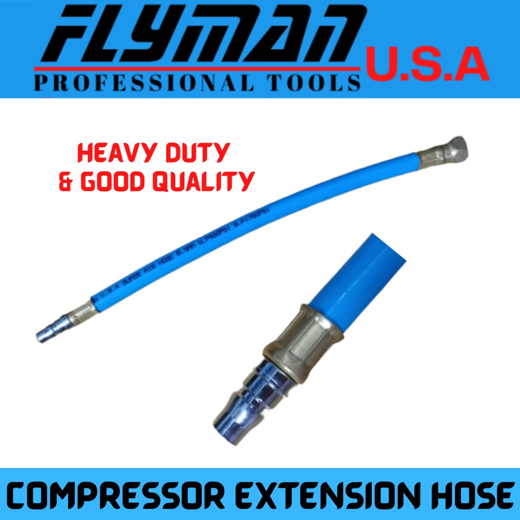 Flyman | Compressor Extension Hose 35cm Pito Hose Tire Inflator Tool ...
