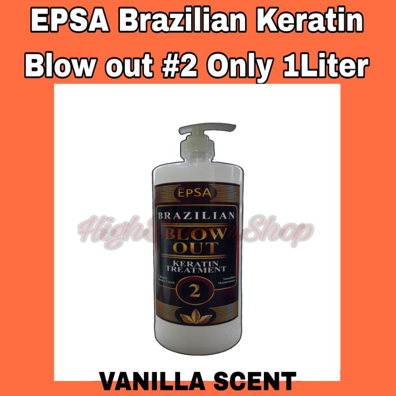 Epsa Brazilian keratin Blow out 2 Only 1Liter Shopee Philippines