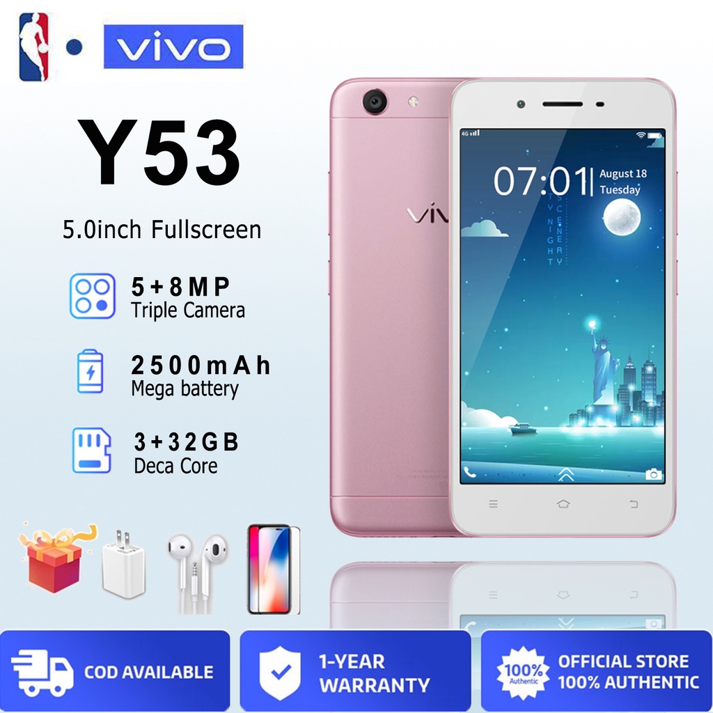 VIVO Y53 3+32GB smartphone 100% original brand new 5.0 inch Dual SIM ...