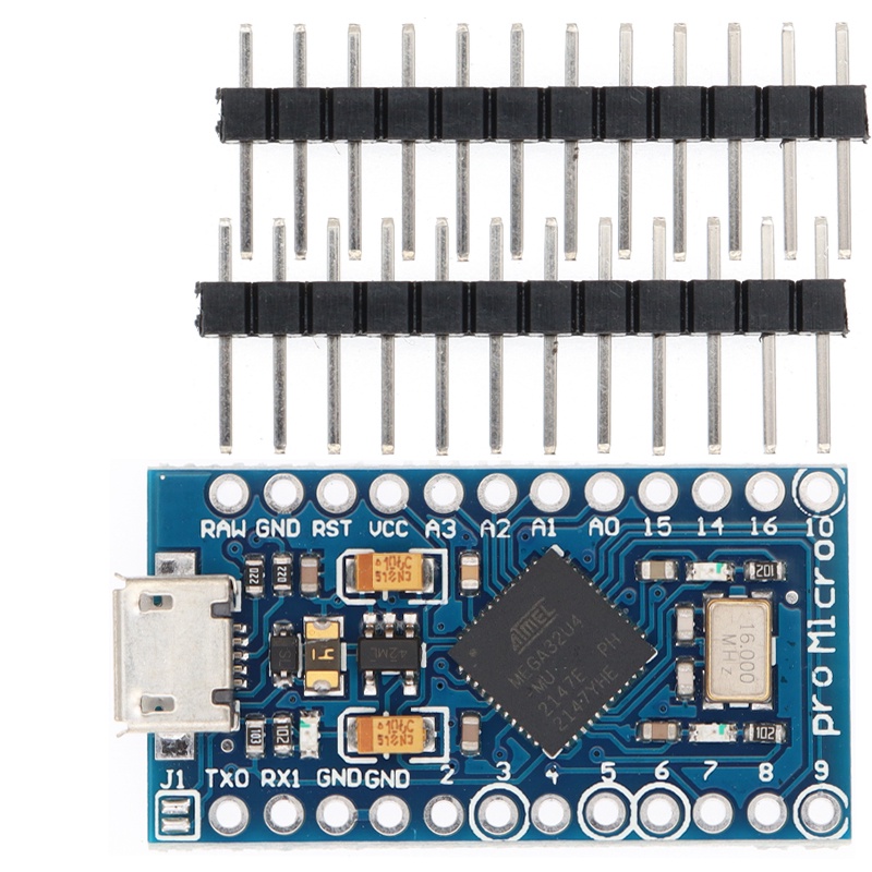 Mini/Type-C/Micro USB Pro Micro ATMEGA32U4 5V/16MHZ module With the ...