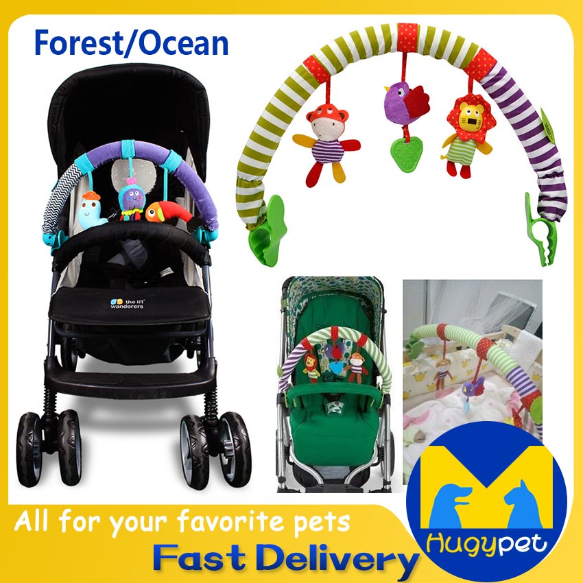 Stroller Lathe Car Seat Cot Hanging Toys Newborn Infant baby