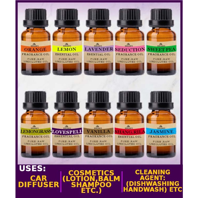 Fragrance oil & Essential oils Shopee Philippines