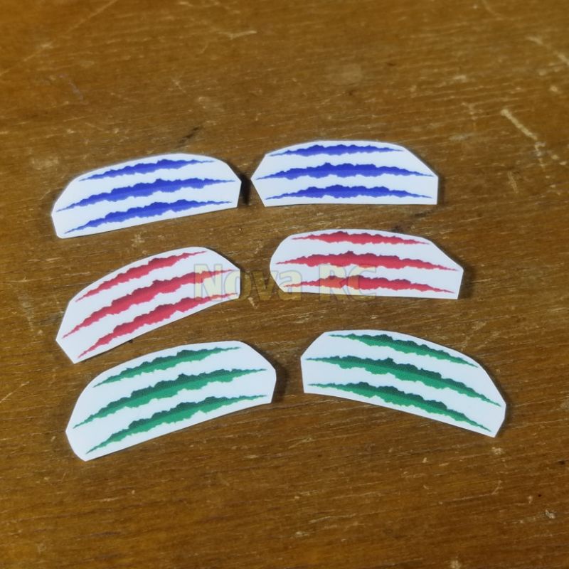 Right Left Claw Used Sticker Set For RC truck 1/14 | Shopee Philippines