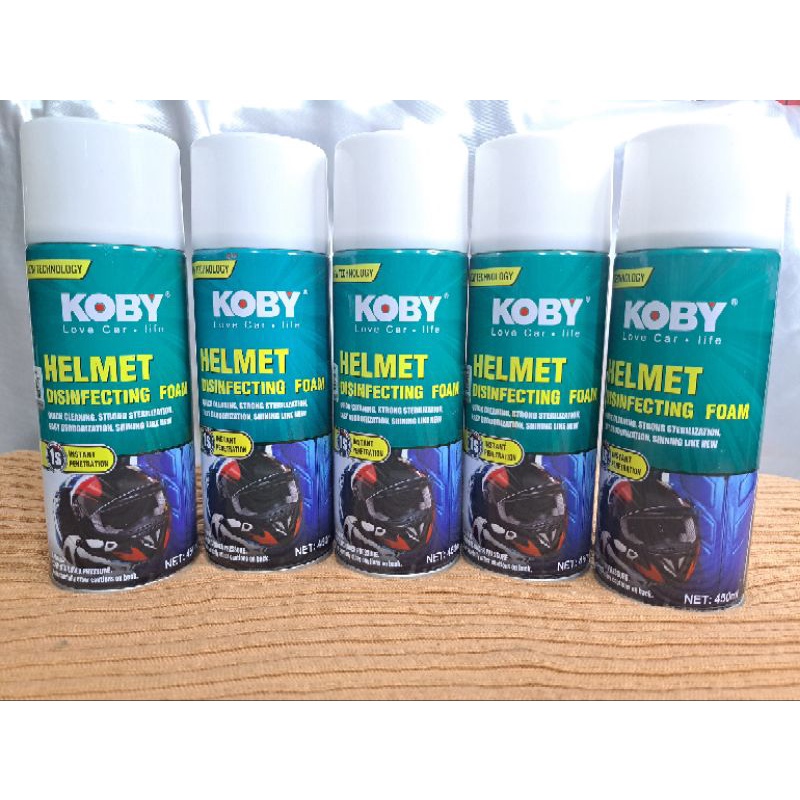 Helmet Disinfectant Foam Original Koby Shopee Philippines