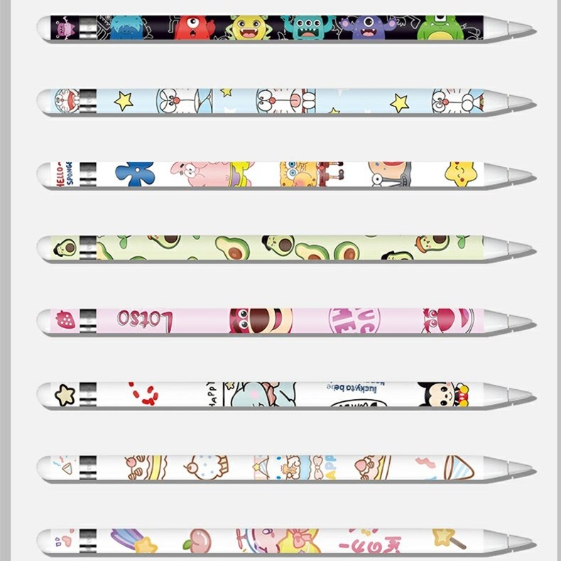 Cartoon Cinnamoroll Patrick Star Stickers for Apple Pencil Gen 2 iPad ...