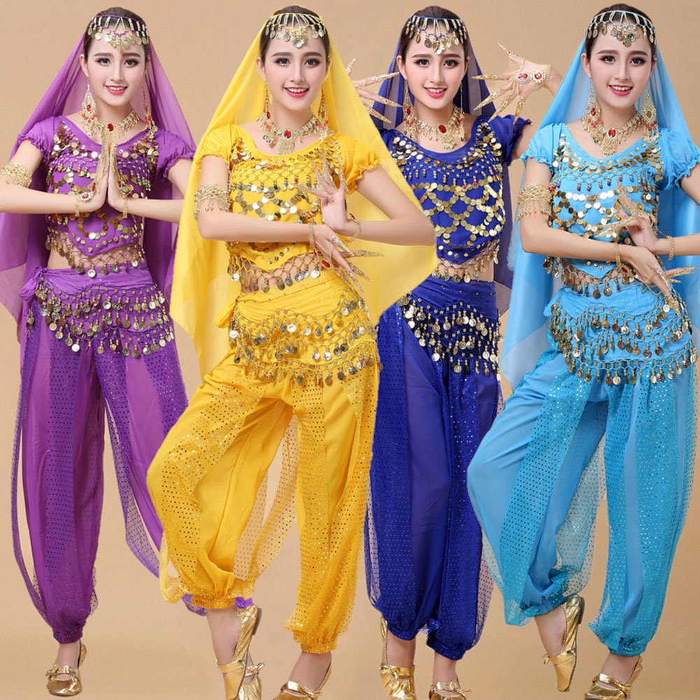 New Plus Size Belly Dance Costume Bollywood Costume Indian Dress