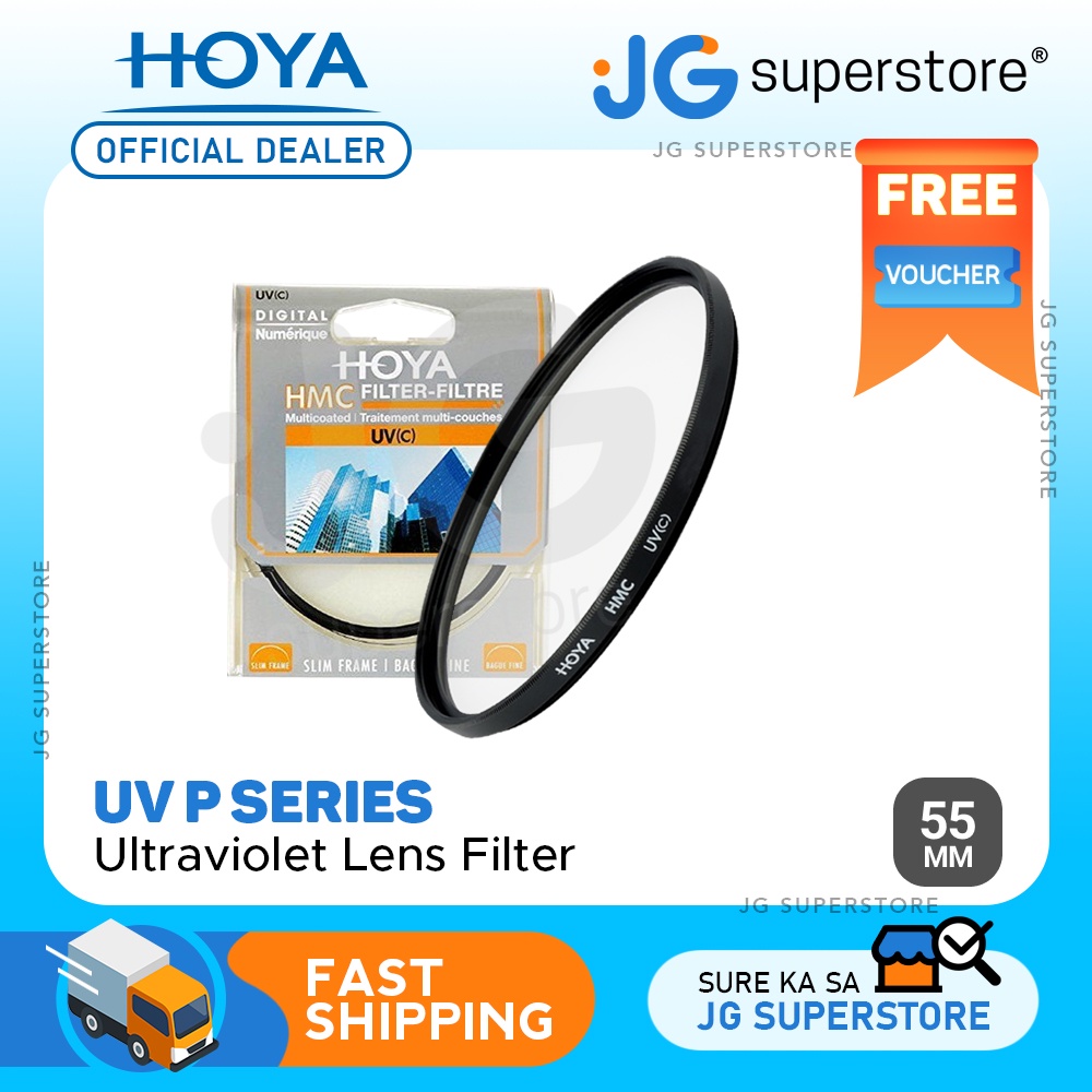 Hoya 55mm UV Ultraviolet MultiCoated Filter Digital HMC 37mm for