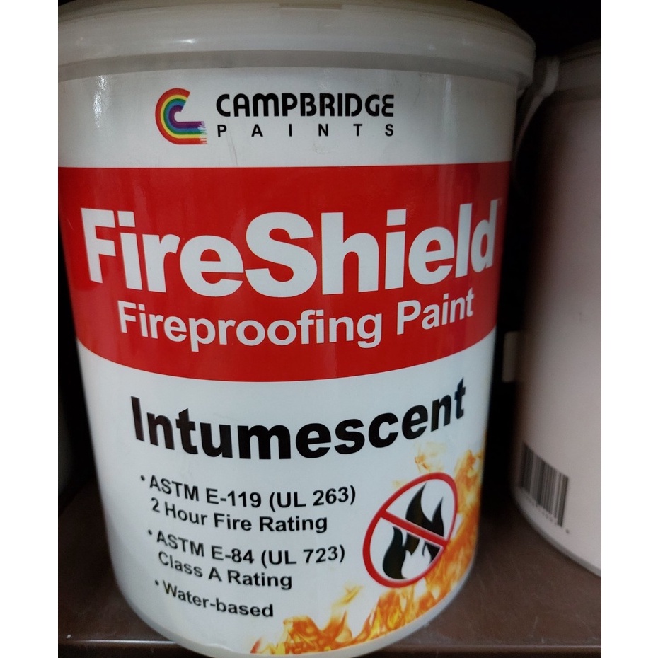 Campbridge Intumescent 4Liter Fireshield For Wood Concrete Metal