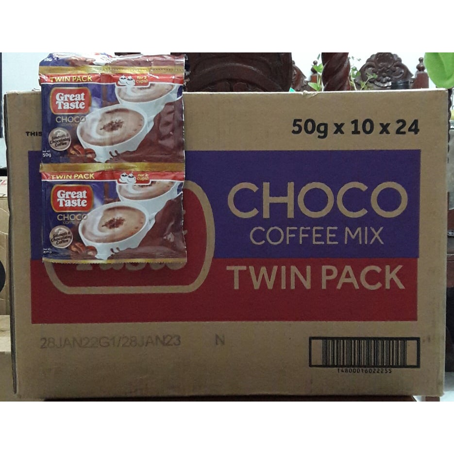 Great Taste Choco Twin Pack 50G