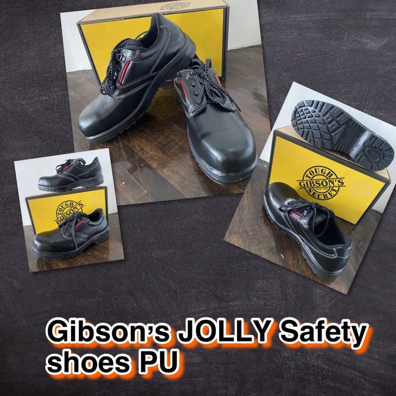 Gibson Safety Shoes Joly Low Cut Pu Shopee Philippines