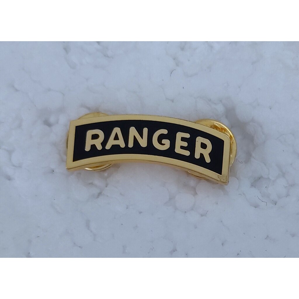 US ARMY RANGER SMALL TAB HAT PIN INSIGNIA METAL BADGE LAPEL PIN ...