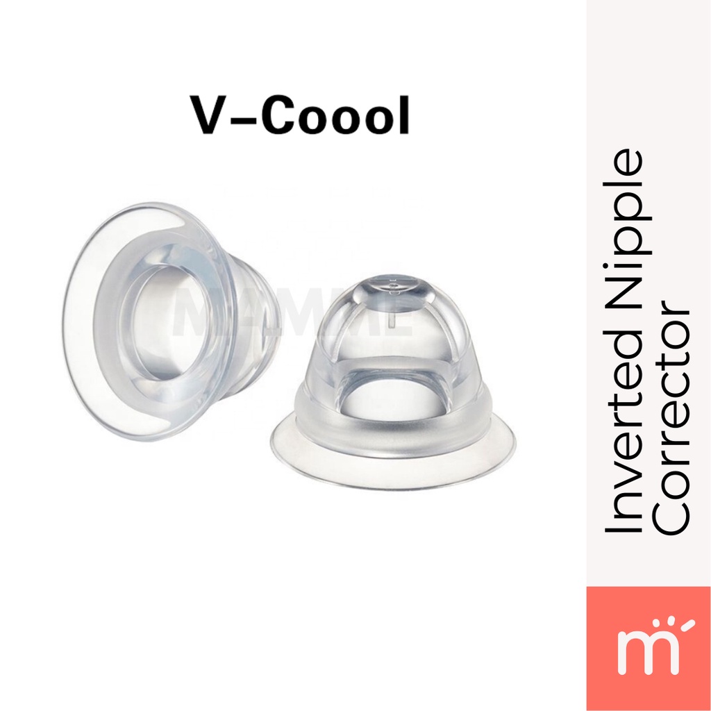 V-COOOL Inverted Nipple Shield Corrector (2pcs) For Inverted Nipples ...