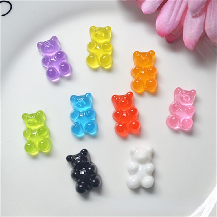 Cartoon Macaron Candy jibbits Charms Gummy Bear Jibits for design Pin ...
