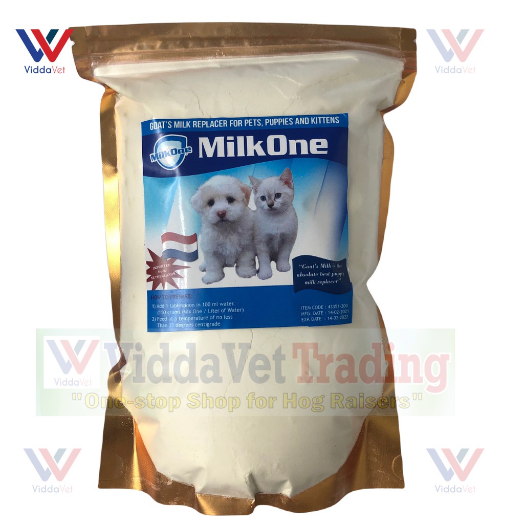 Hot1 kg Milk One Goat's Milk Replacer Powder for Dogs Cats Rabbits Pets