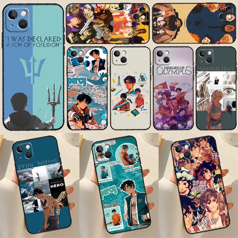 Cartoon Movie PPercy Jackson Case For iPhone 11 12 13 14 Pro Max Mini