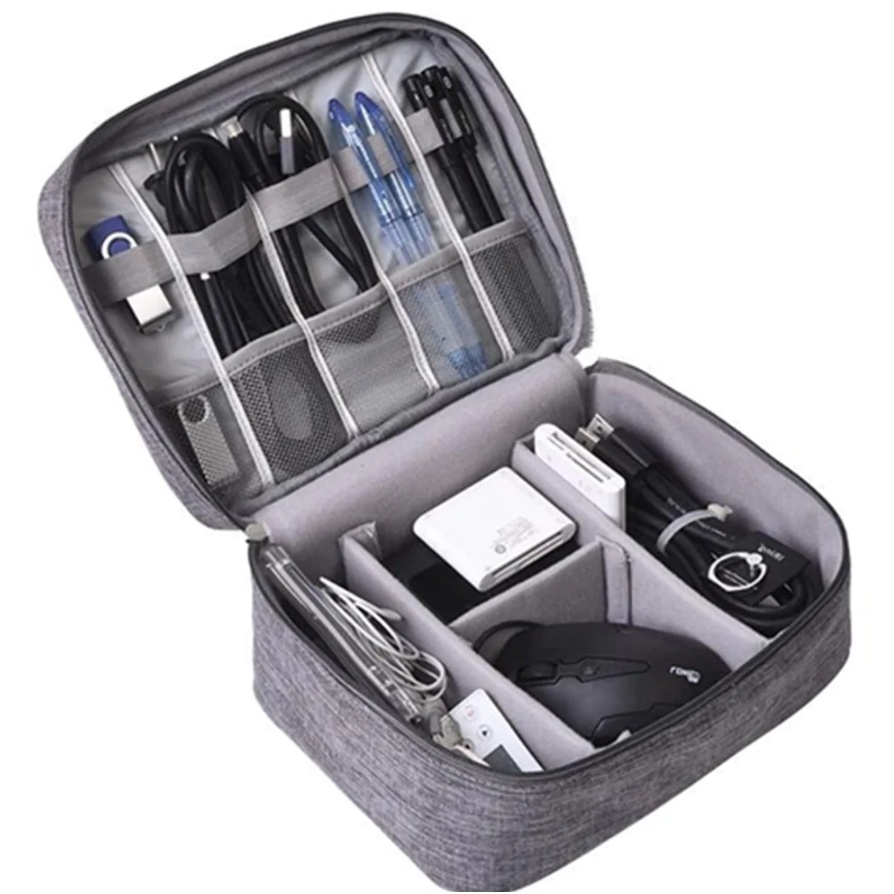 DIGITAL STORAGE BAGS ELECTRONICS CABLE ORGANIZER CHARGER POWER BATTERY  ORGANIZER