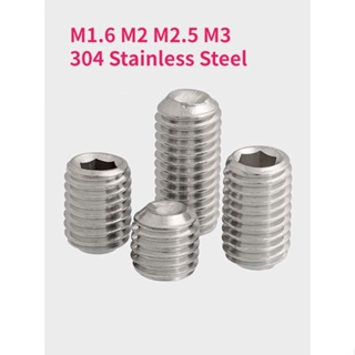 M5 x 16mm Stainless Steel Hex Socket Spring Ball Point Grub Screws 20pcs,  Set Screws -  Canada