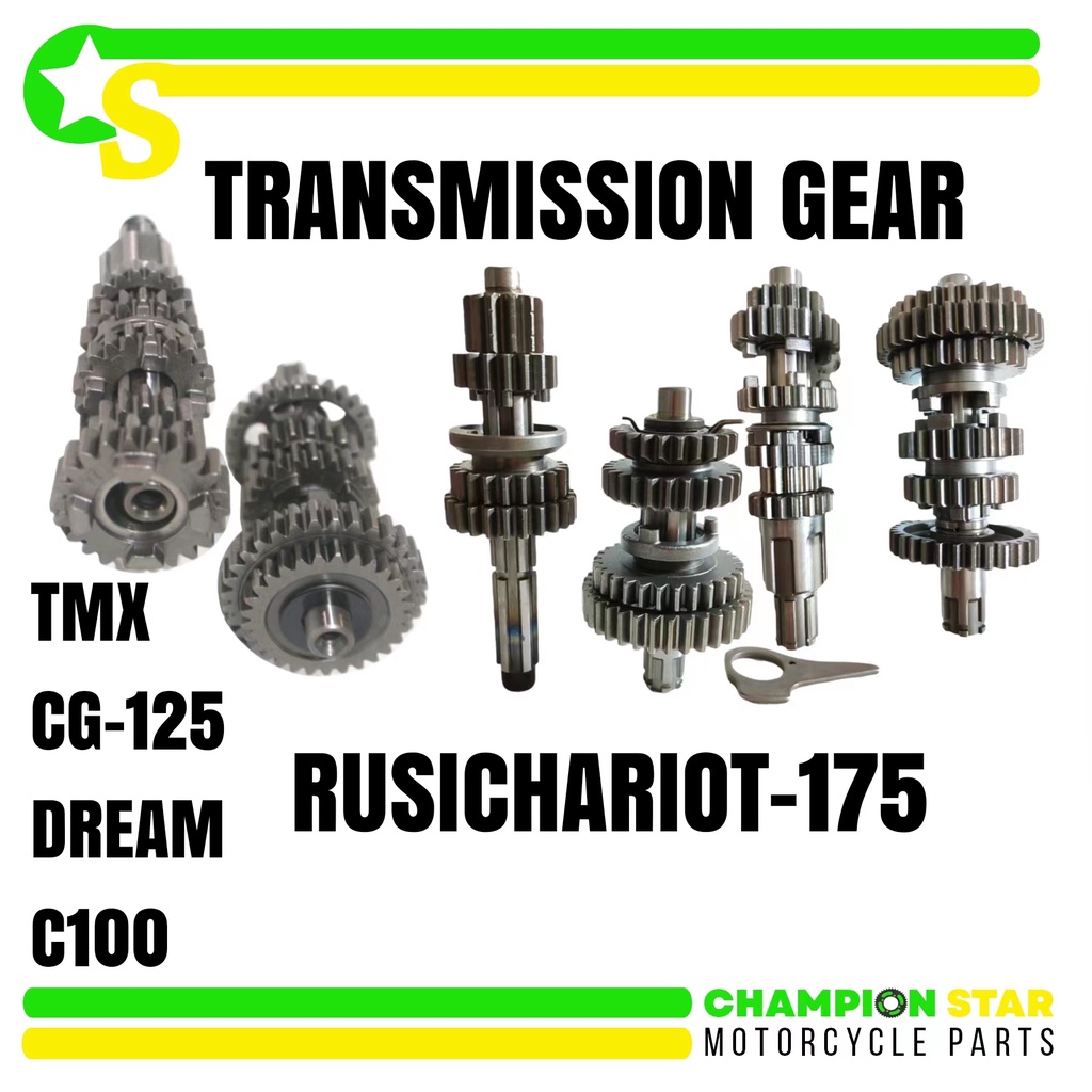 MOTORCYCLE PARTS TRANSMISSION GEAR FOR CG125/ TMX/ DREAM/ C100