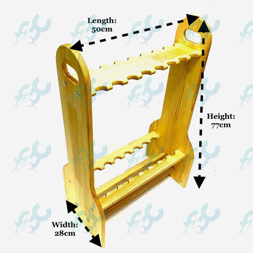 GC Rod Rack Stand 50x77x28cm with optional wheels | Shopee Philippines