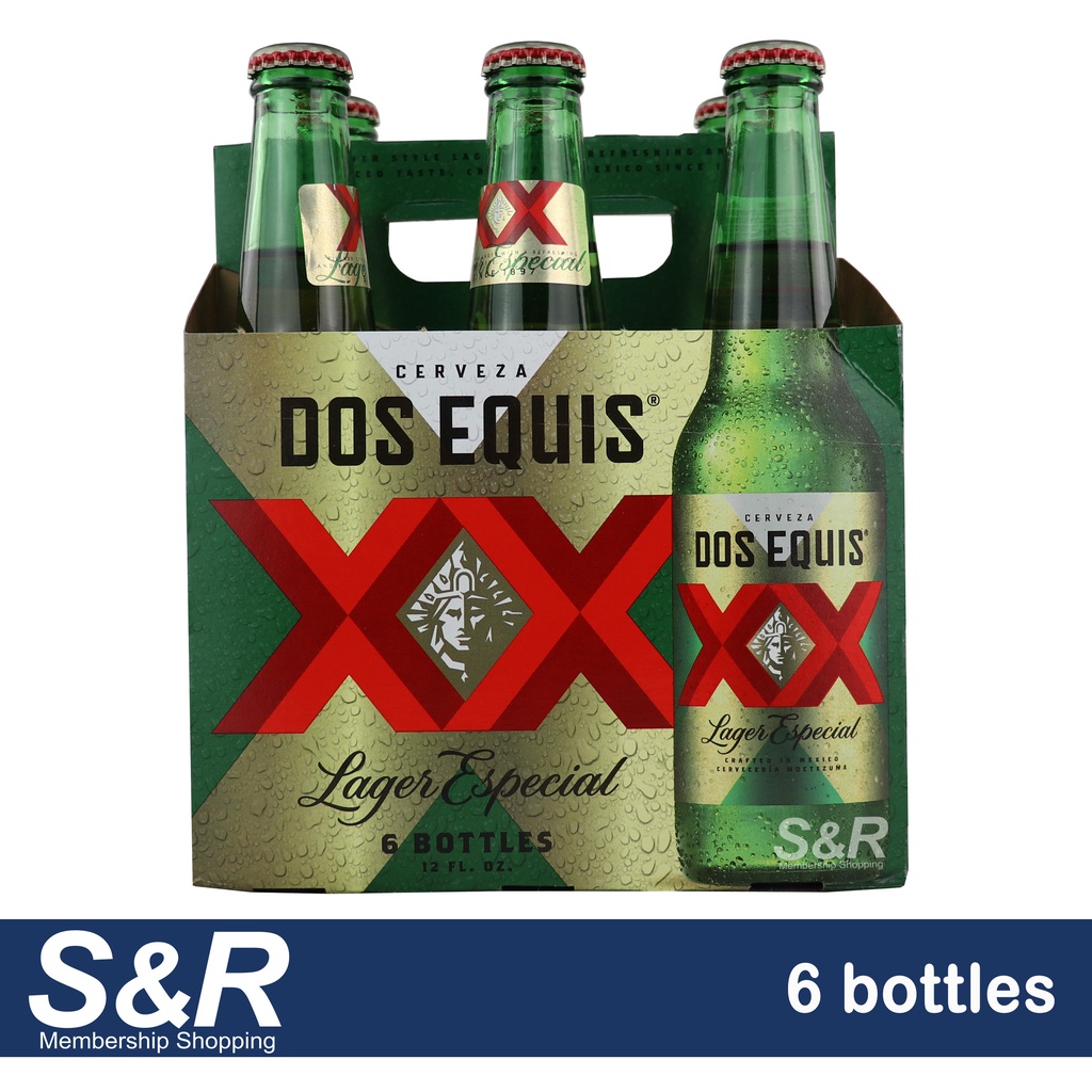 Dos Equis Lager Especial Beer (355mL X 6pcs) | Shopee Philippines