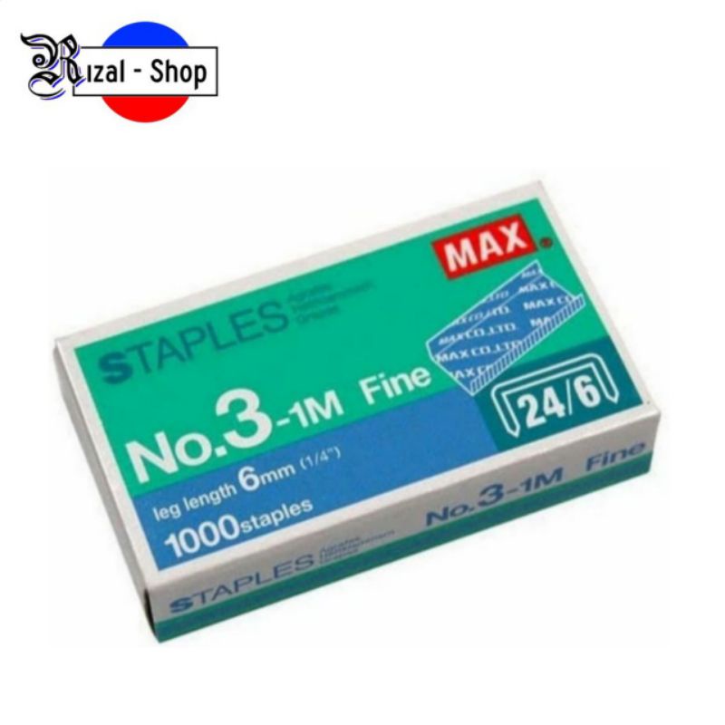 Staples Max No. 3 - 1M 24/6 | Shopee Philippines