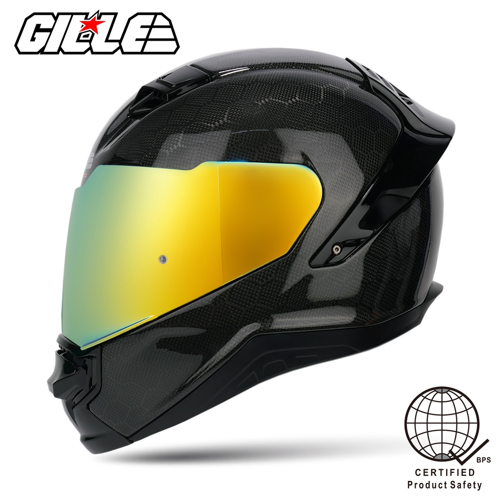 Gille Helmet 893 CARBON Motorcycle Helmets Full Face Single Visor with