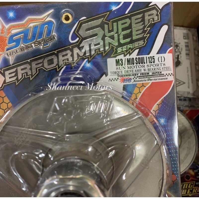 SUN RACING TORQUE DRIVE ASSEMBLY MALE & FEMALE SET FOR M3 / MIO SOUL ...