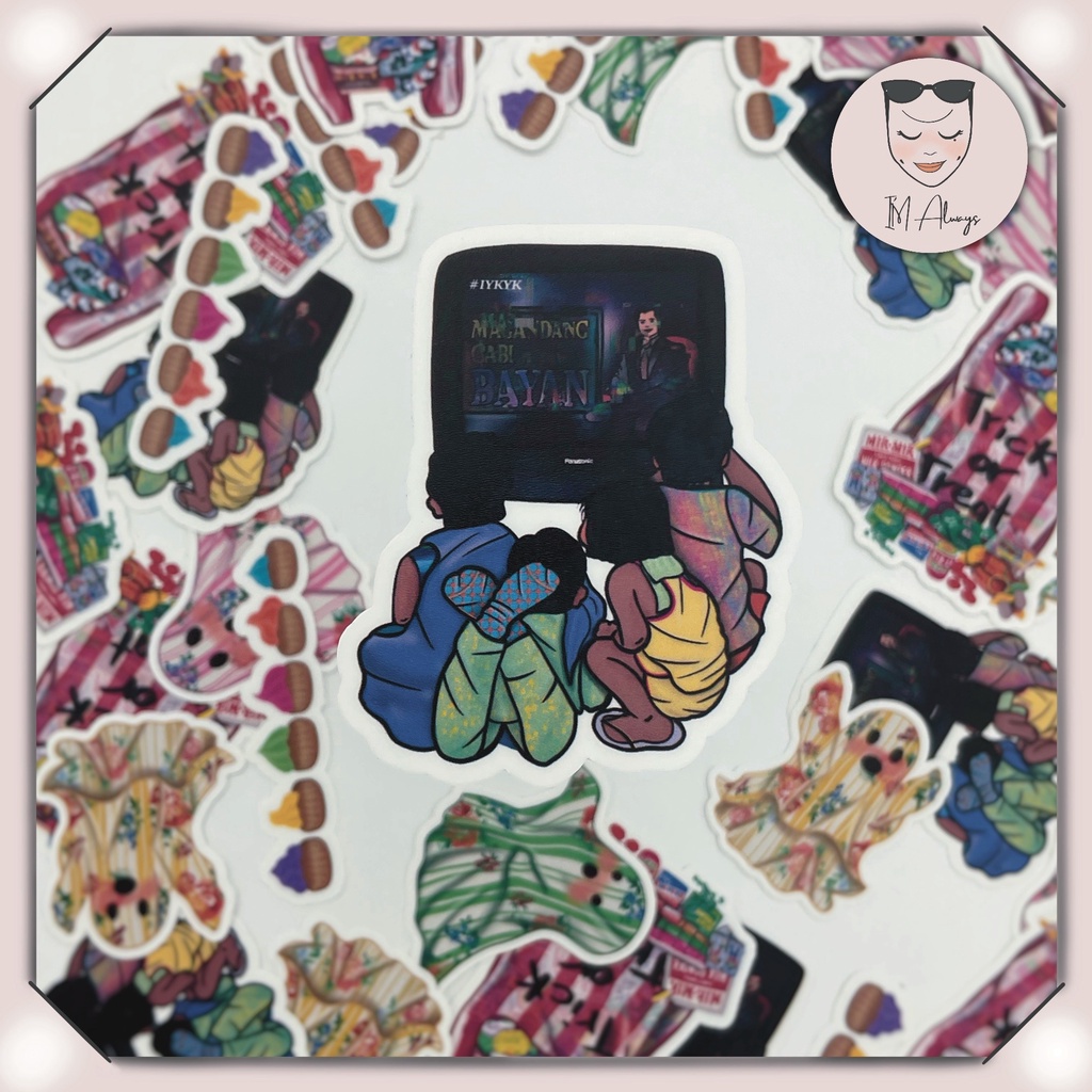 Filipino Halloween Magandang gabi bayan Waterproof Vinyl Sticker ...