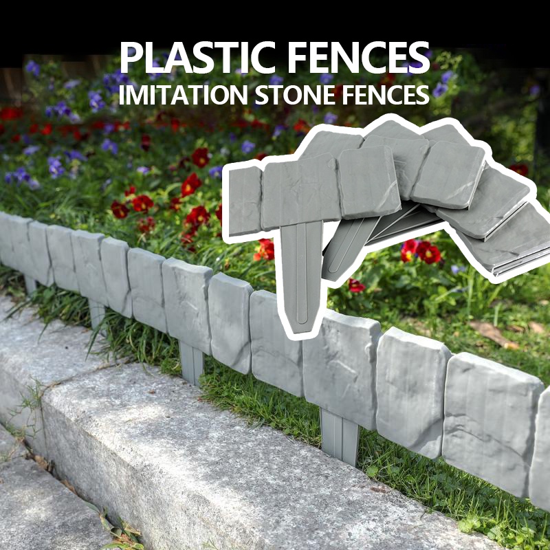 10Pcs Garden Fence Detachable Fence For Yard Garden Decor Courtyard