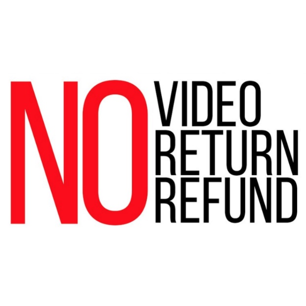 No video no return no refund sticker 500pcs shopee philippines