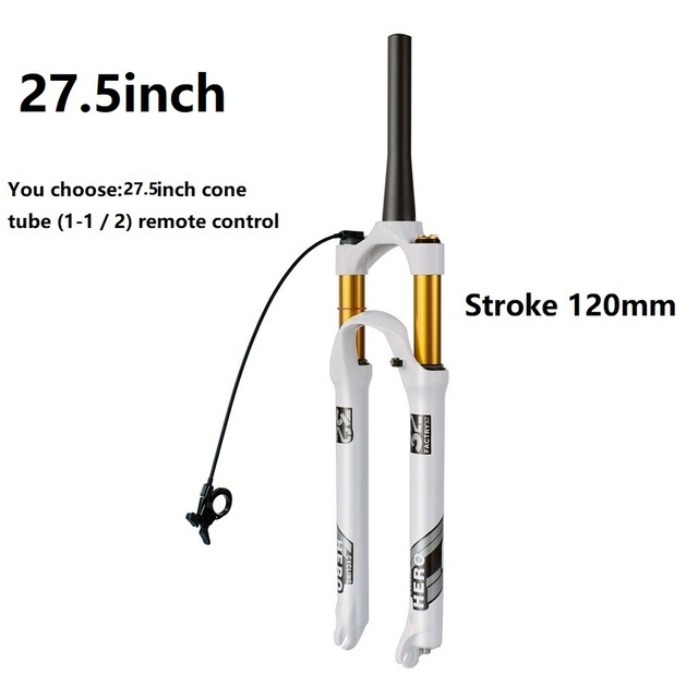 ECILY Cycing hero Air Fork Bike Suspension bicycle plug MTB 100 120mm travel mountain bike forks mountain bike forks