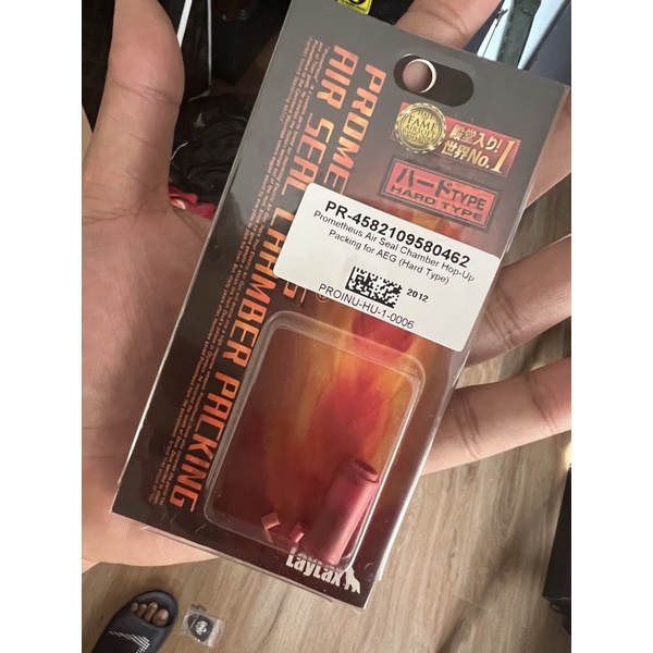 Laylax (Prometheus) - Hop Up Rubber & Nub - (Hard, Red) | Shopee ...