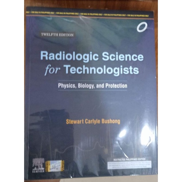 Radiologic Science For Technologists 12th Edition | Shopee Philippines