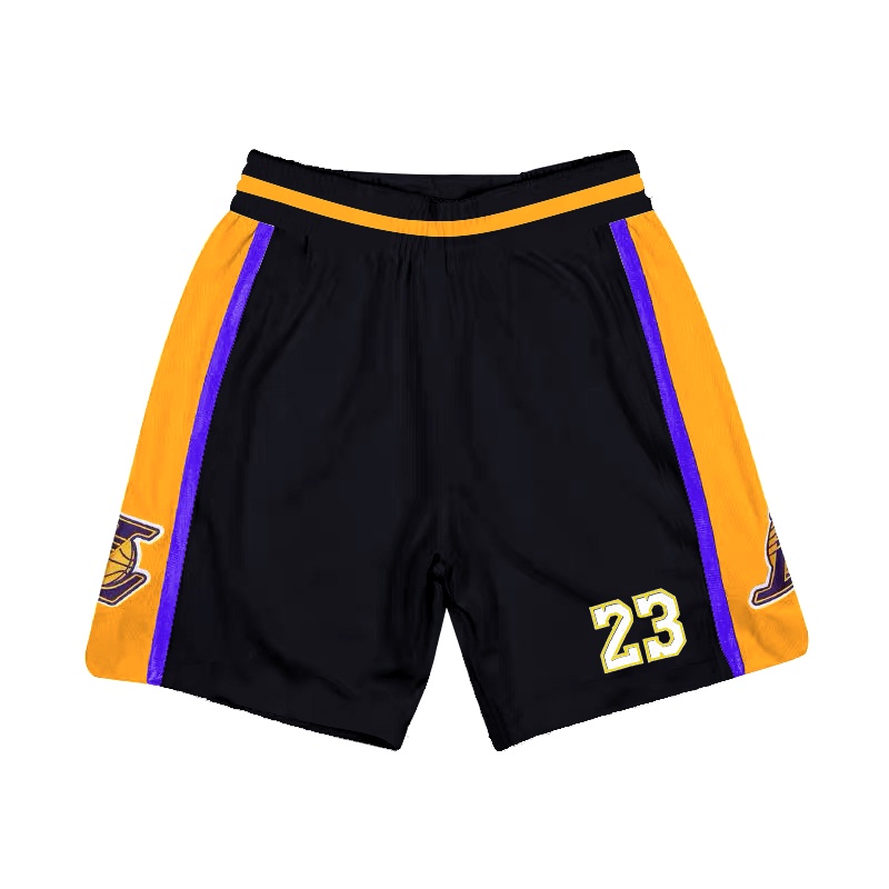 Lakers jersey shorts lebron best sale