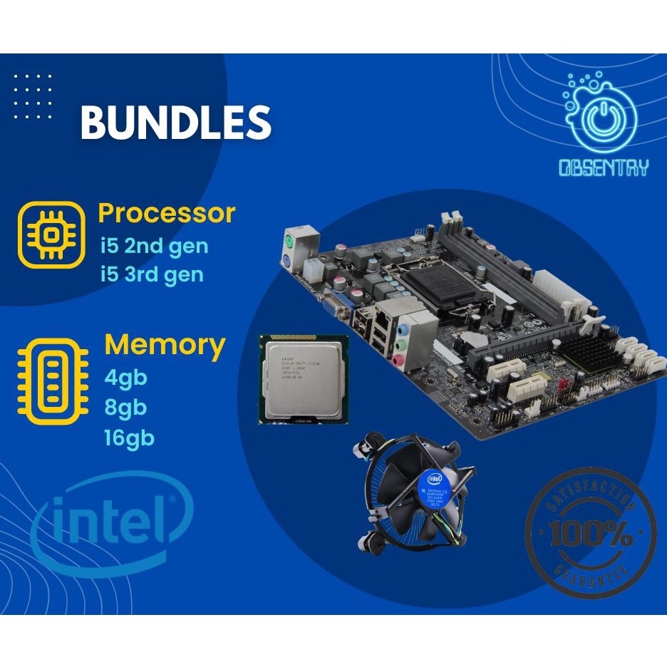 I3 Motherboard Bundle BUNDLE CORE I3-10105F MSI H510M-B