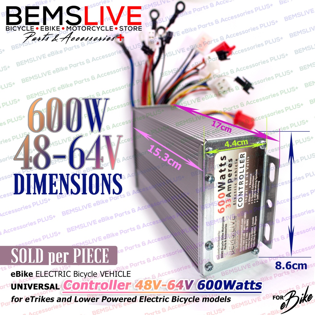 BEMS Universal Controller eBike eTrike for many different ELECTRIC ...