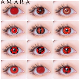 2pcs/pair Anime Contact Lenses For Eyes Cosplay Eye Color Lens Beauty Pupil Colored  Eye Contacts Lenses Yearly 14.5mm