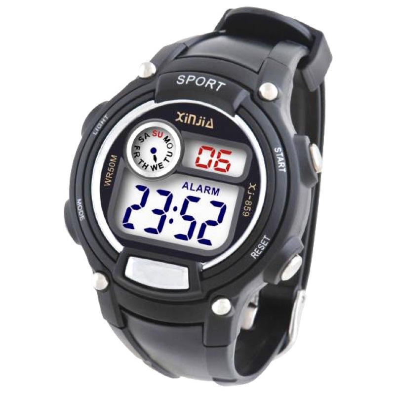 Xinjia Sports Watch with FREE Case XJ 859 Water Resistant for Kids Boys Girls Teens Shopee Philippines