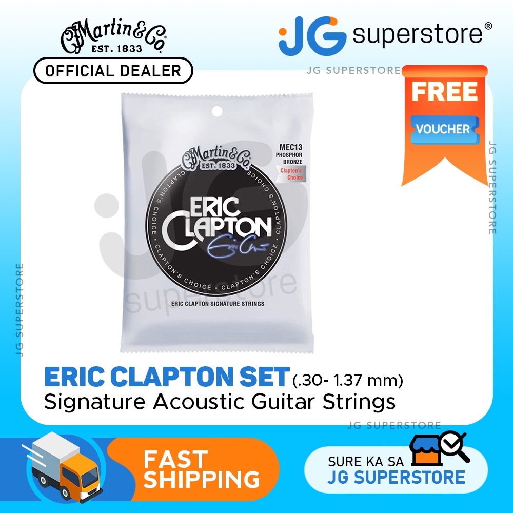 Eric clapton deals string gauge