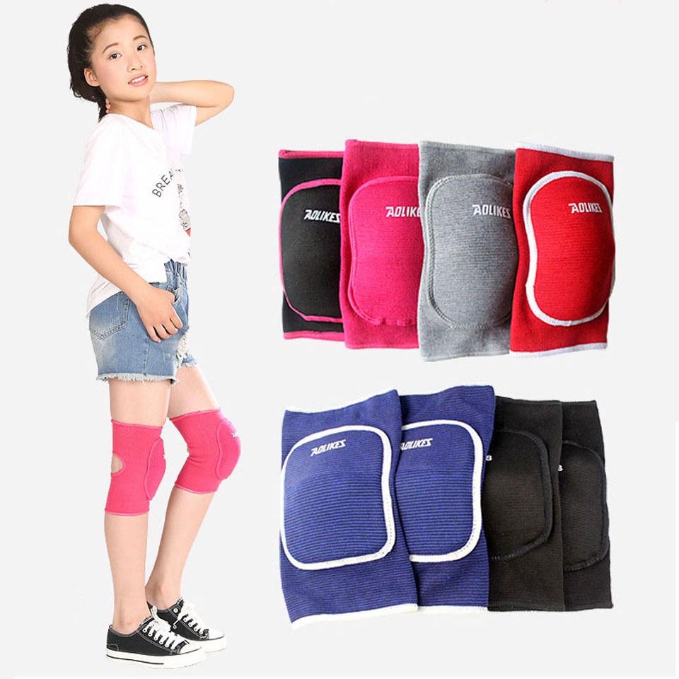 AOLIKES 1 Pair Kids Knee Support Baby Crawling Safety Dance Volleyball ...