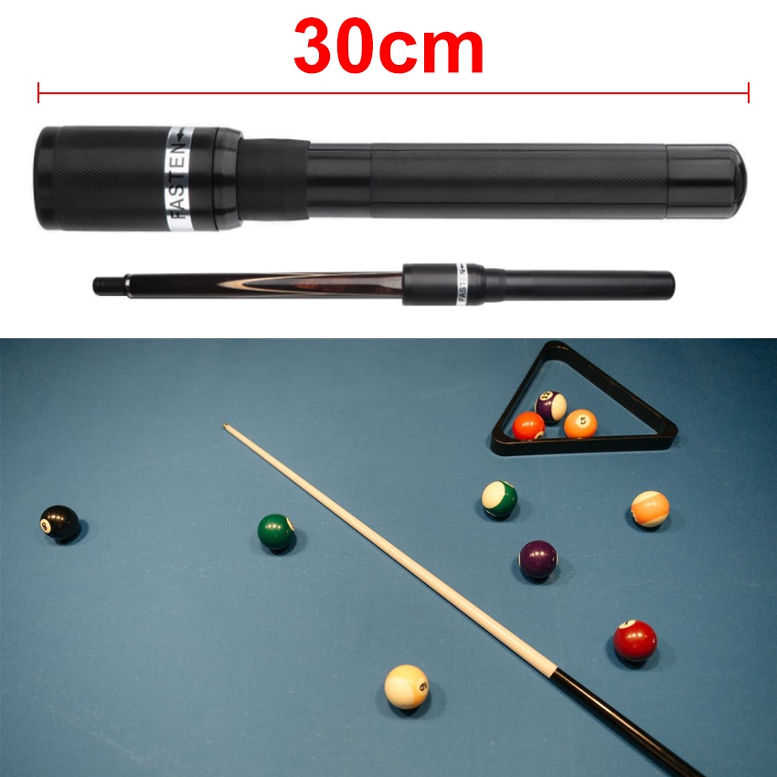 Snooker Billiards Cues Telescopic Lengthener Pool Cue Extension