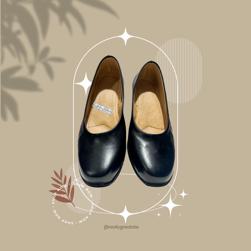 MarikinaMade Heels Black Shoes Shopee Philippines