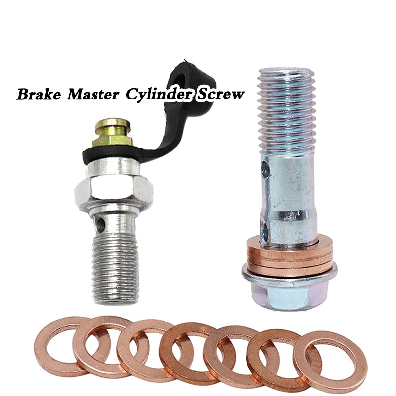 Motorcycle Brake Banjo Bolt Motorcycle Brake Master Cylinder Bolt Brake
