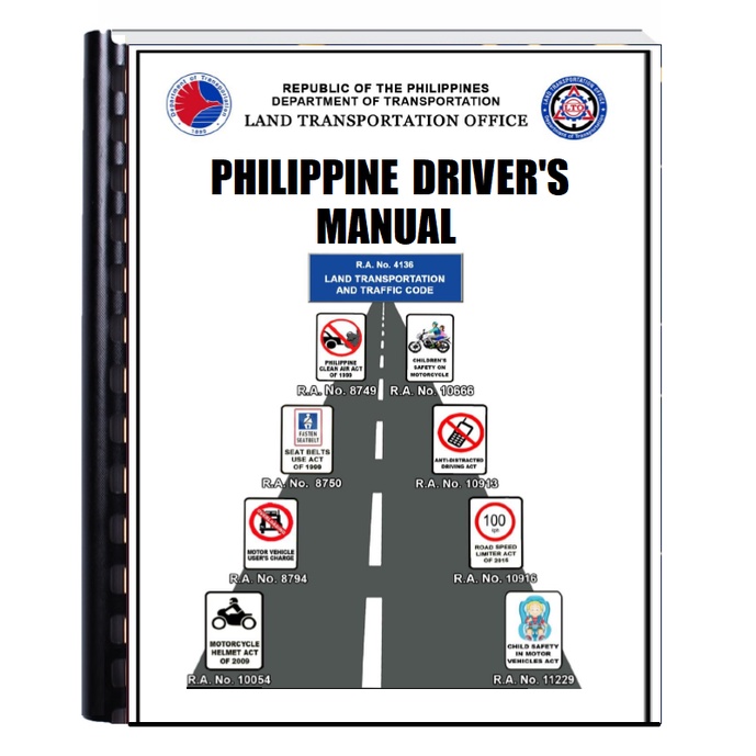 LTO Driver's Manual And LTO Driver's Exam Reviewer | Shopee Philippines