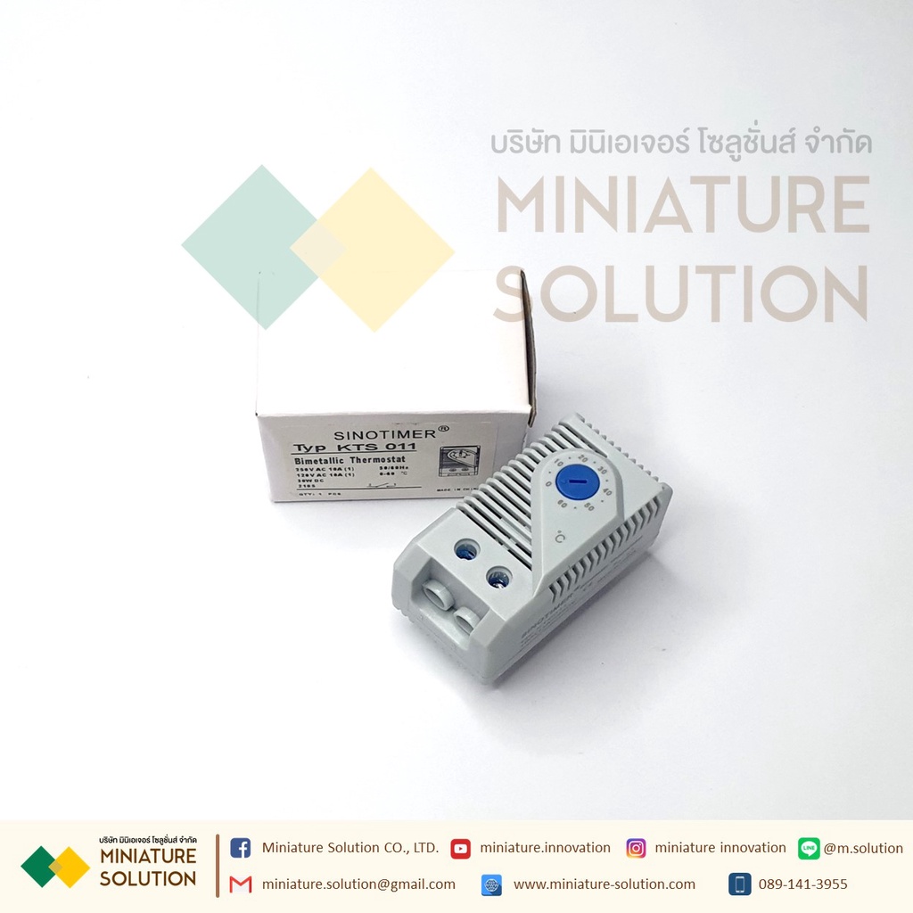 SINOTIMER TYP KTS011 BIMETALLIC Thermostat Mechanical SWITCH KTS011 ...