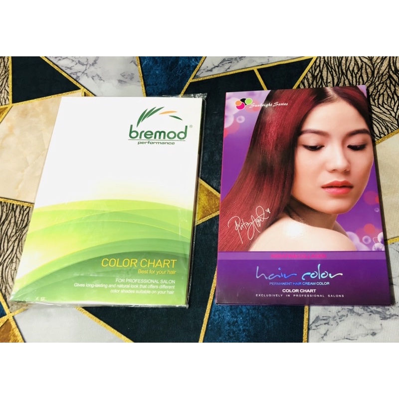 Bremod Professional Hair Color Chart Shopee Philippines