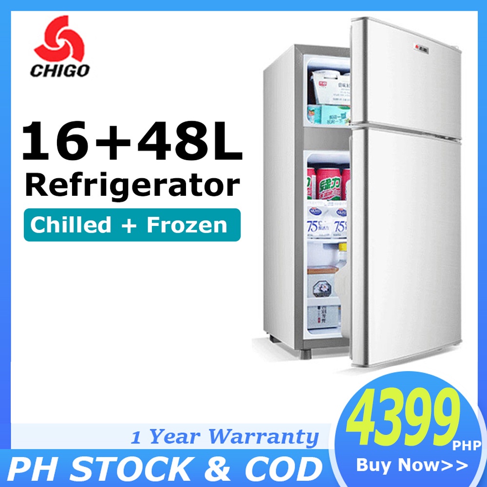 refrigerator ♔COD 16+48L Refrigerator freezer for room Double Door ...