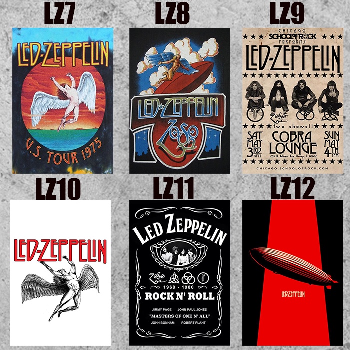 ZEPPELIN LED ROOM WALL/POSTER POSTER | Shopee Philippines