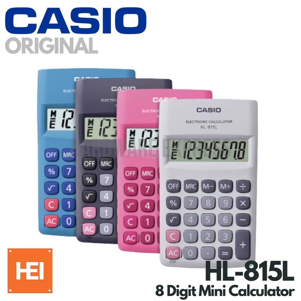 Calculadora casio best sale hl 815